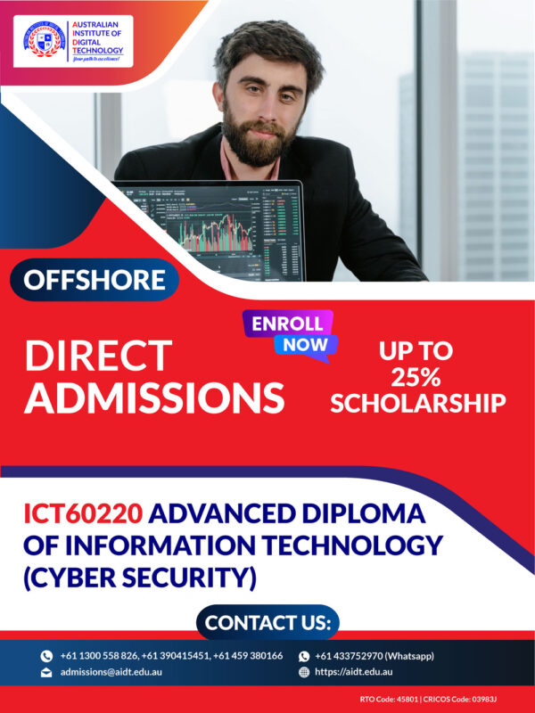 ICT60220 Advanced Diploma of Information Technology (Cyber Security)